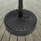Nature Spring Nature Spring 50lb Patio Umbrella Base, Black 987282XFI - alternate 1